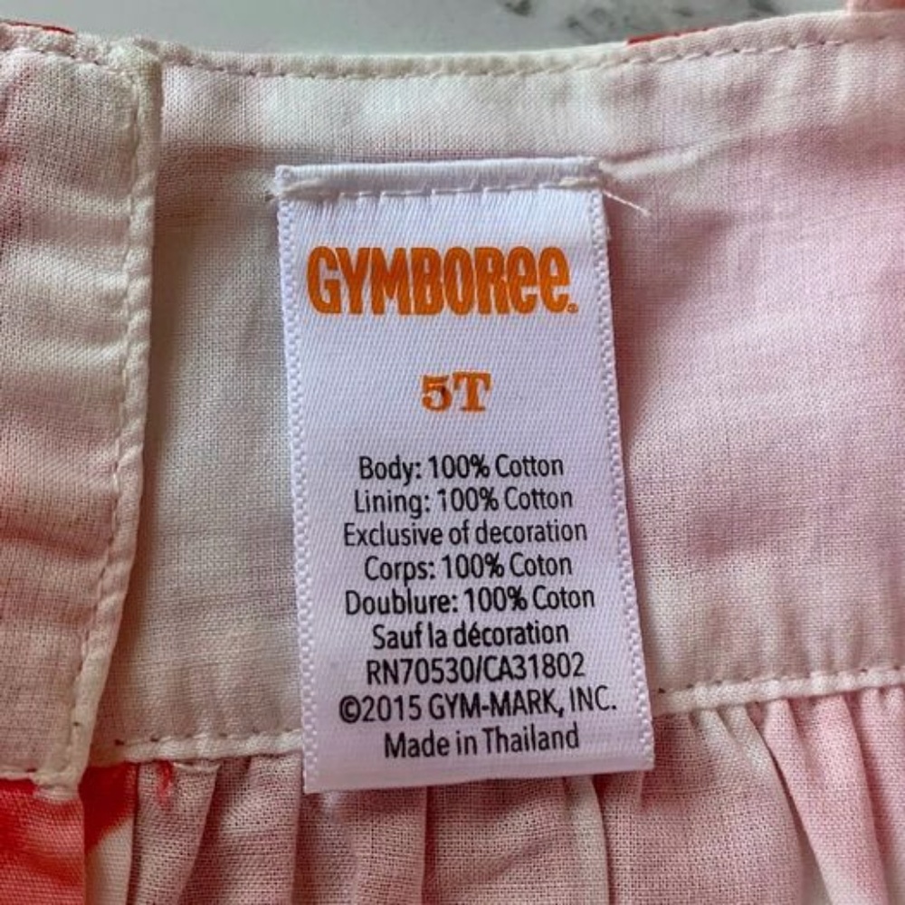 Gymboree Red Hearts Dress SIZE 5T - Picture 8 of 10